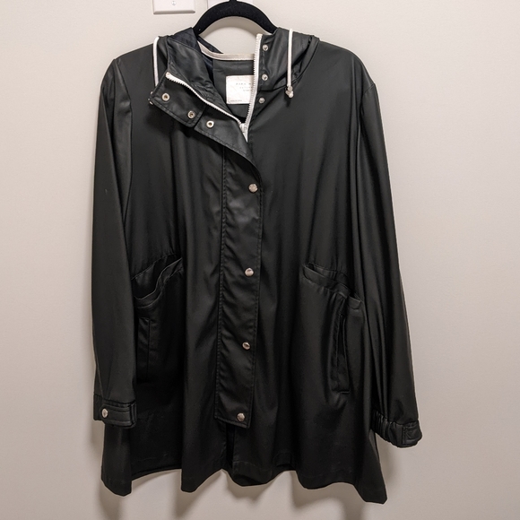 Zara | women's faux leather black jacket - Picture 1 of 7